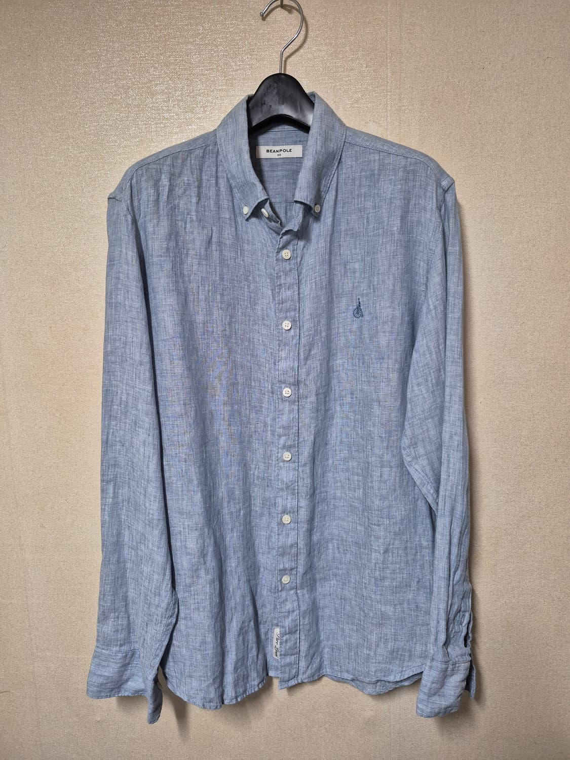 빈폴 스카이블루 빈티지 린넨셔츠 상품이미지1