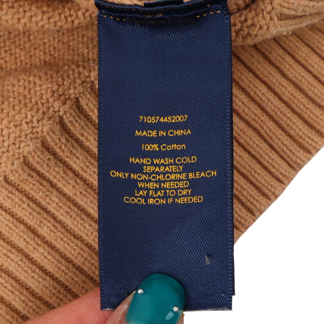 폴로 랄프로렌 베이지 버튼업 니트 상품이미지9