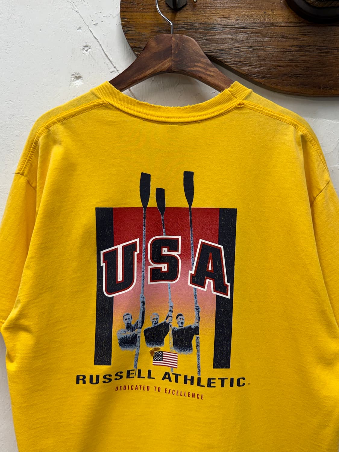 90s USA Russell Rowing Short Sleeve 상품이미지1