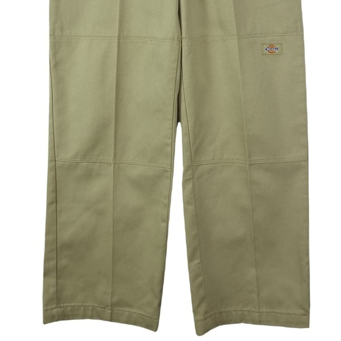 [디키즈] 로고 패치 더블니 와이드 워크 팬츠 베이지 M20064 상품이미지5