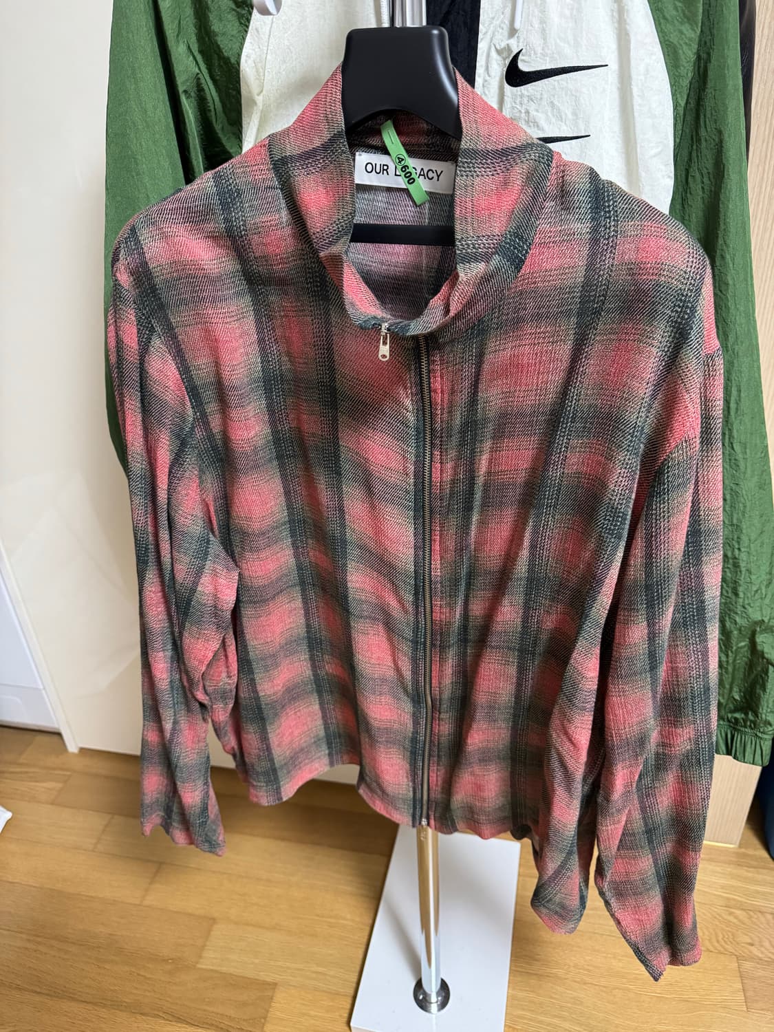 아워레가시 슈렁큰 집업 자켓 판매합니다! 상품이미지1