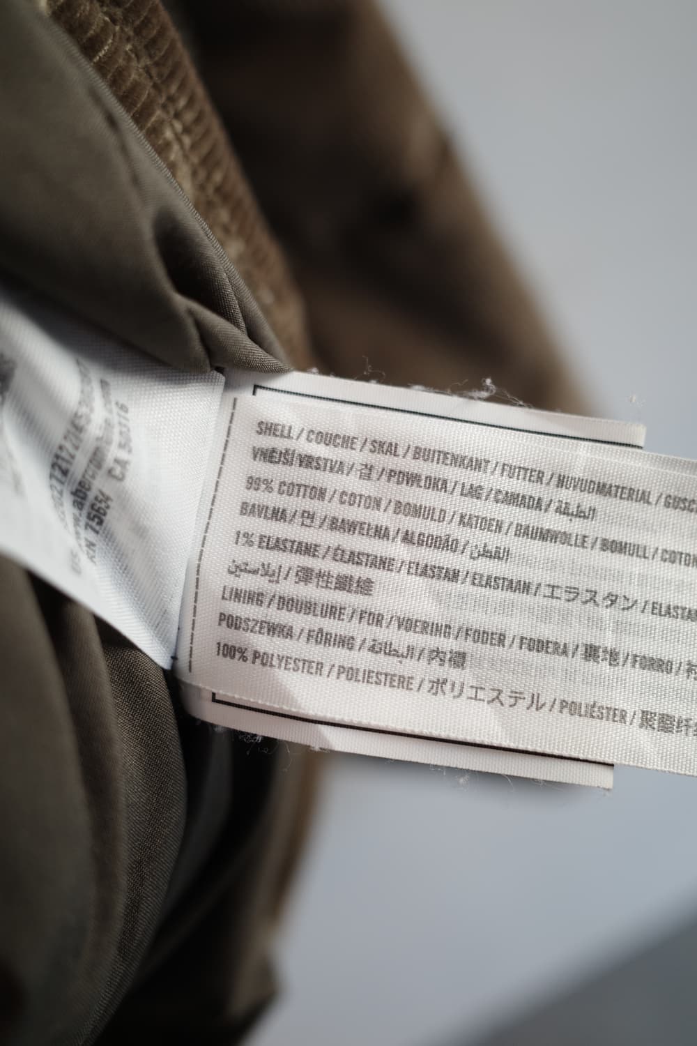 Abercrombie & Fitch 아베크롬비 코듀로이 패딩 상품이미지6