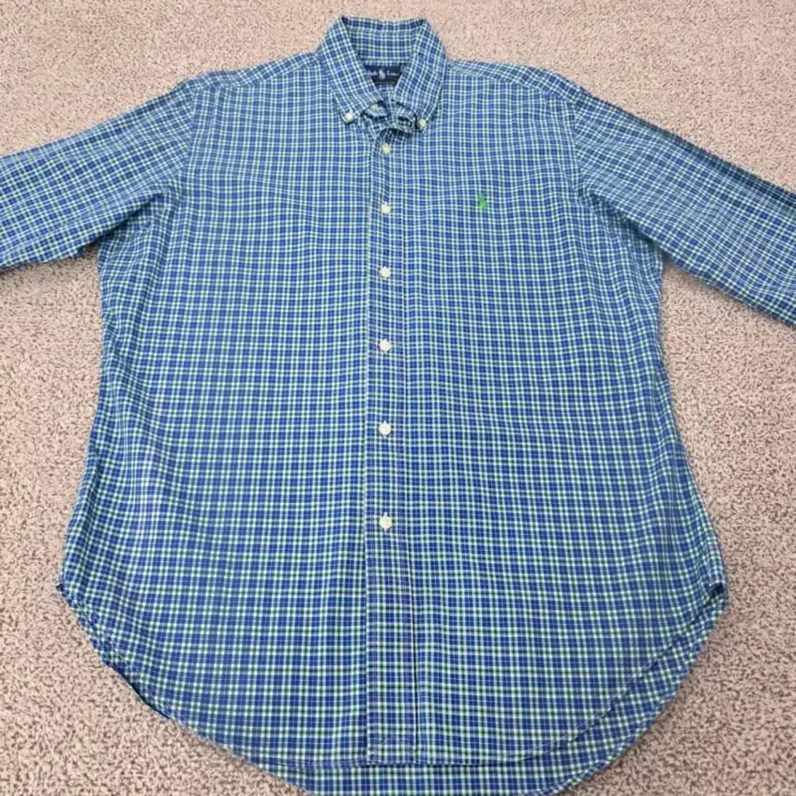 랄프로렌 남성 체크 셔츠 100~105 상품이미지1