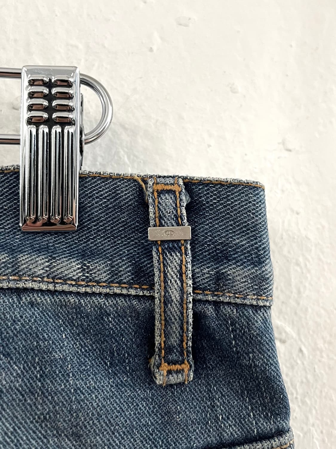 디올 옴므 08FW 오일 워싱 데님 팬츠 상품이미지10