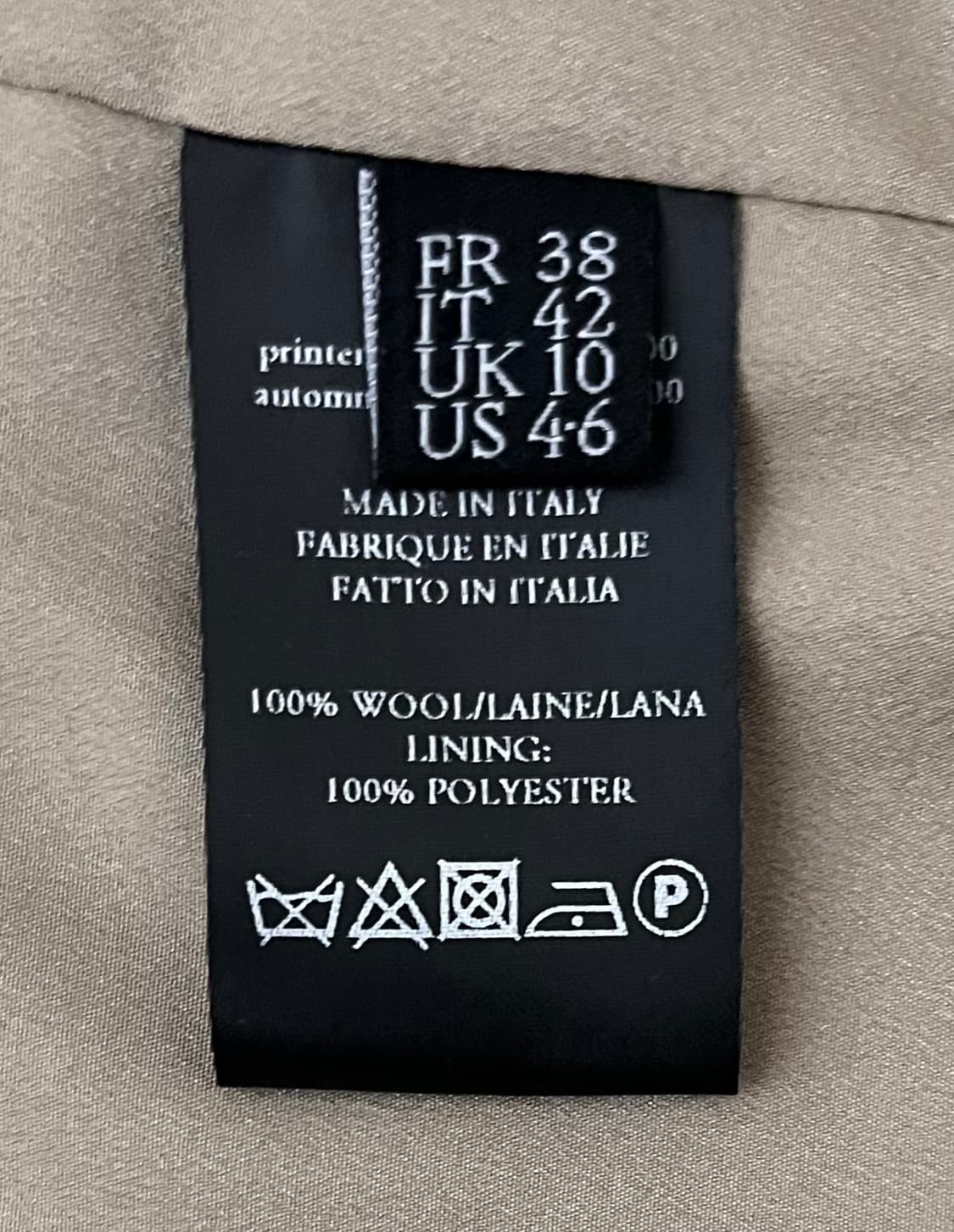 록 Rokh 더블 브레스트 체크 자켓 (FR 38) 상품이미지8