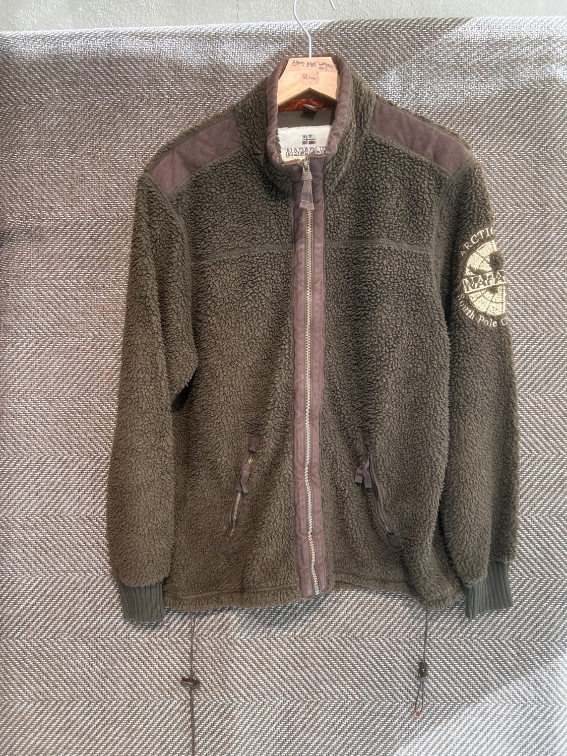 나파피리 해체주의 플리스자켓 상품이미지1