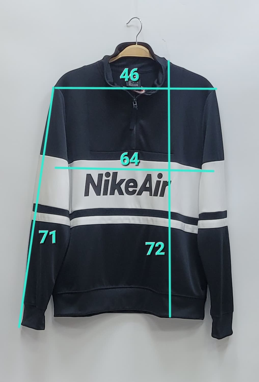 NIKE 나이키 에어 하프 집업 크루 자켓 / 남 M (XL까지 추천) 상품이미지10