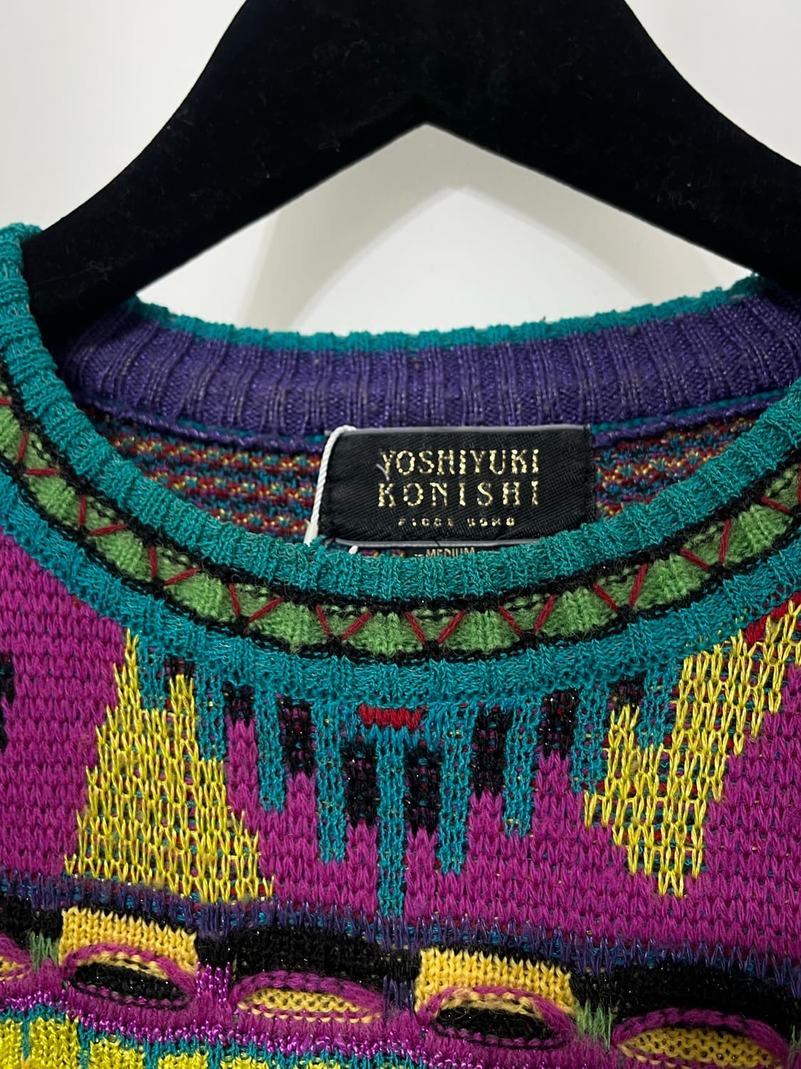 1990's ficce by YOSHIYUKI KONISHI knit  상품이미지7