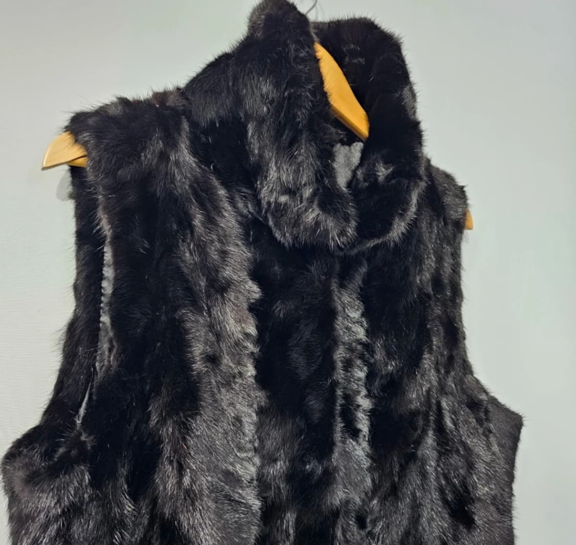 LEBGA 리가 밍크 털 베스트 66 상품이미지3