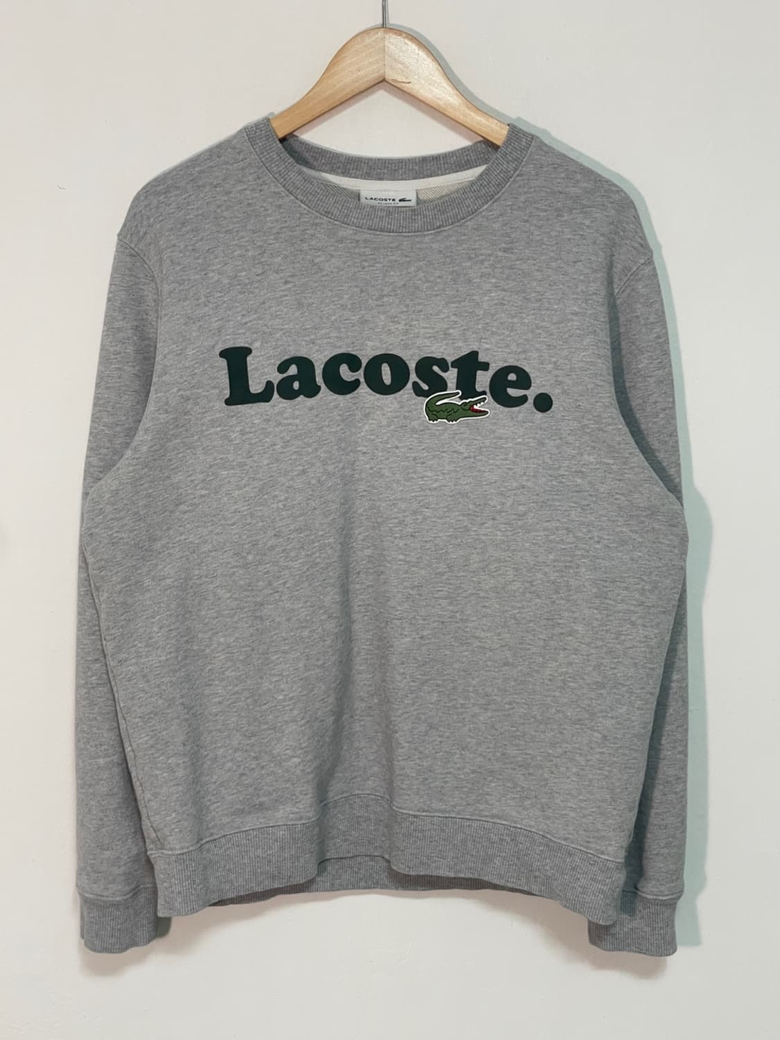 라코스테 빅로고 와펜 맨투맨 상품이미지4