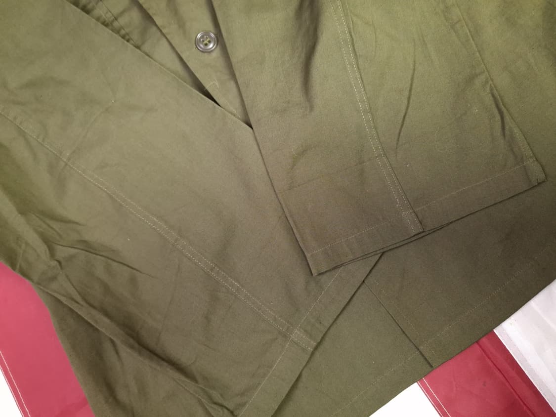 새제품 오리지날 60's 국군용 포플린 원단 전투복 상의 상품이미지5