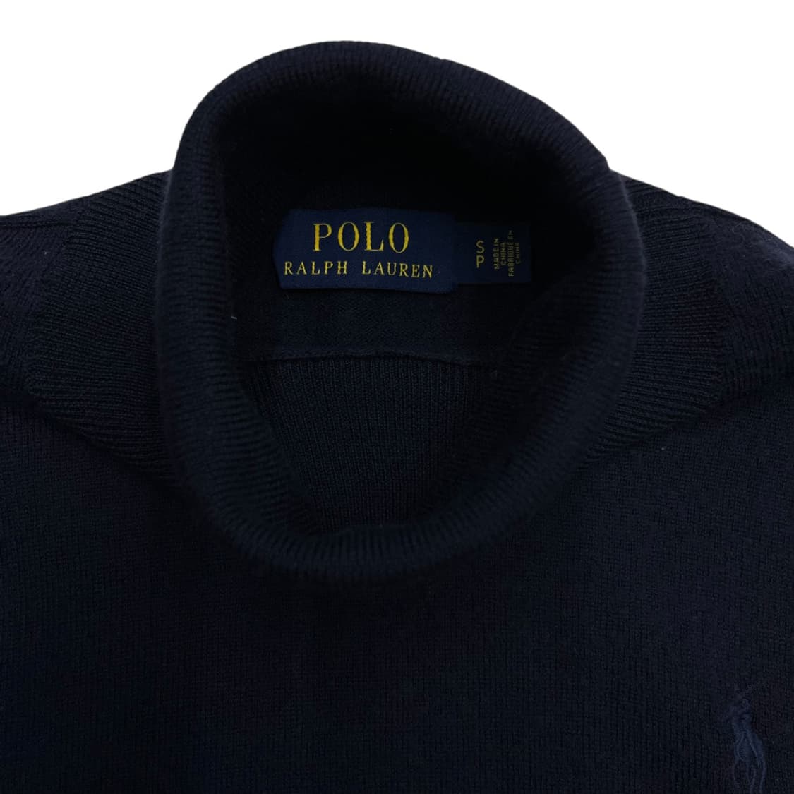 폴로 랄프로렌 네이비포니 네이비 폴라 니트 S 상품이미지5