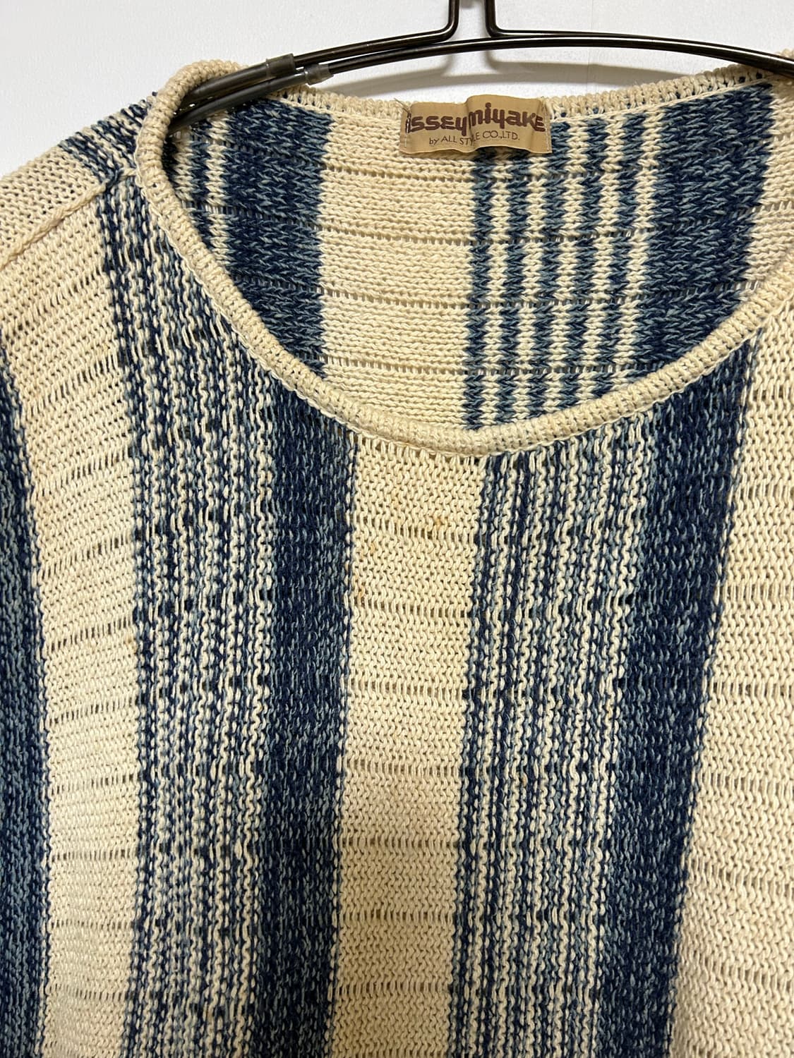 이세이미야케 니트 튜닉 반팔 상품이미지4