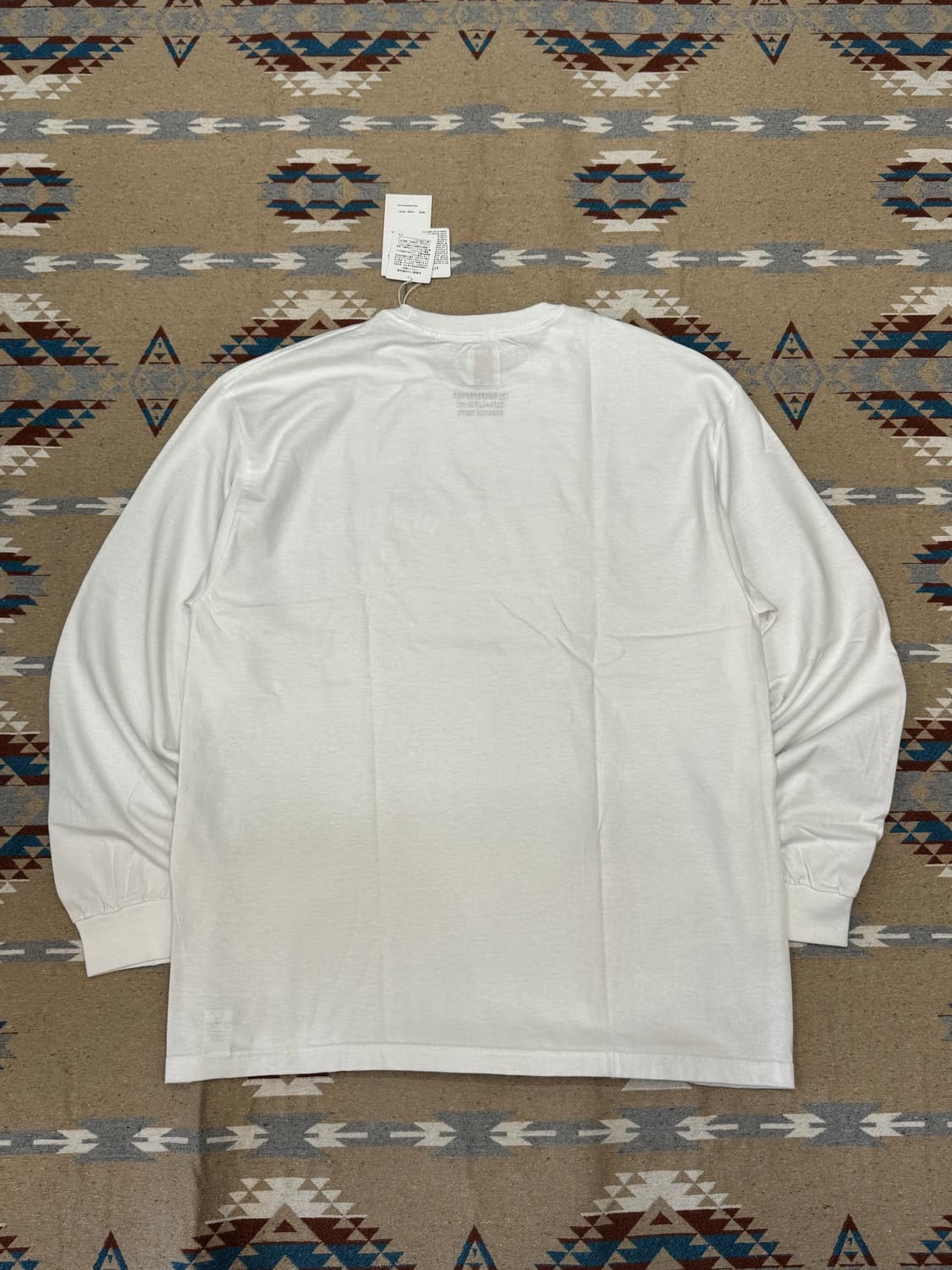 [XL] 와코마리아 x 하이타임즈 헤비웨잇 롱슬리브 화이트 상품이미지4