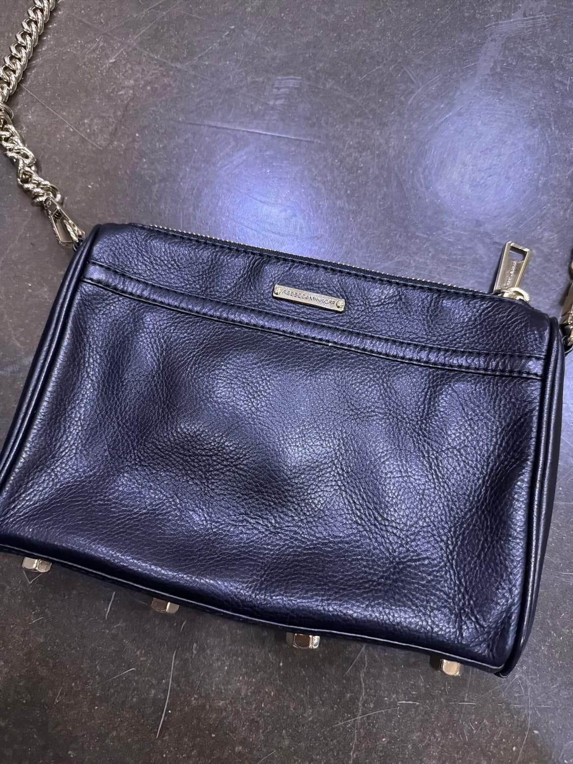 레베카밍코프 체인 크로스백 크로스바디 MAC 미니백 블랙 상품이미지6