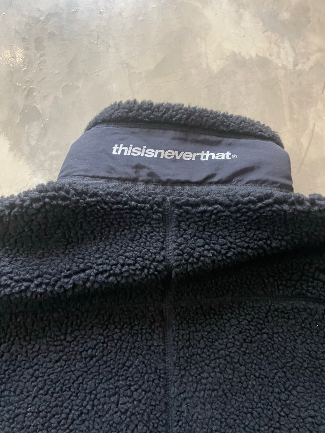 Thisisneverthat 플리스 블랙 L 상품이미지8