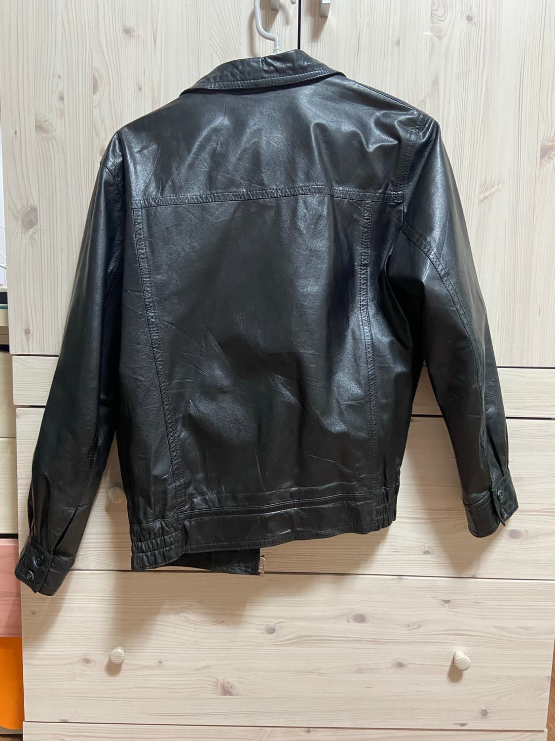 [m] 80-90s 일본 빈티지 양가죽 가죽자켓 상품이미지2