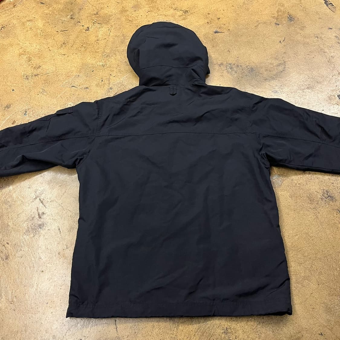 [정품/S] 노스페이스 블랙 후드 바람막이 자켓 b14 상품이미지4