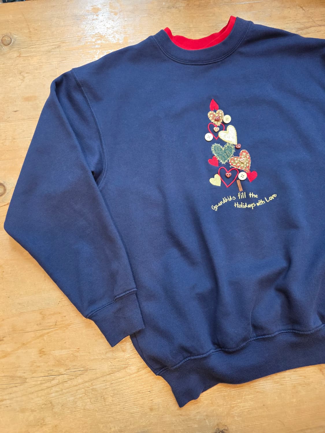 80s90s  USA granny sweatshirt 상품이미지2