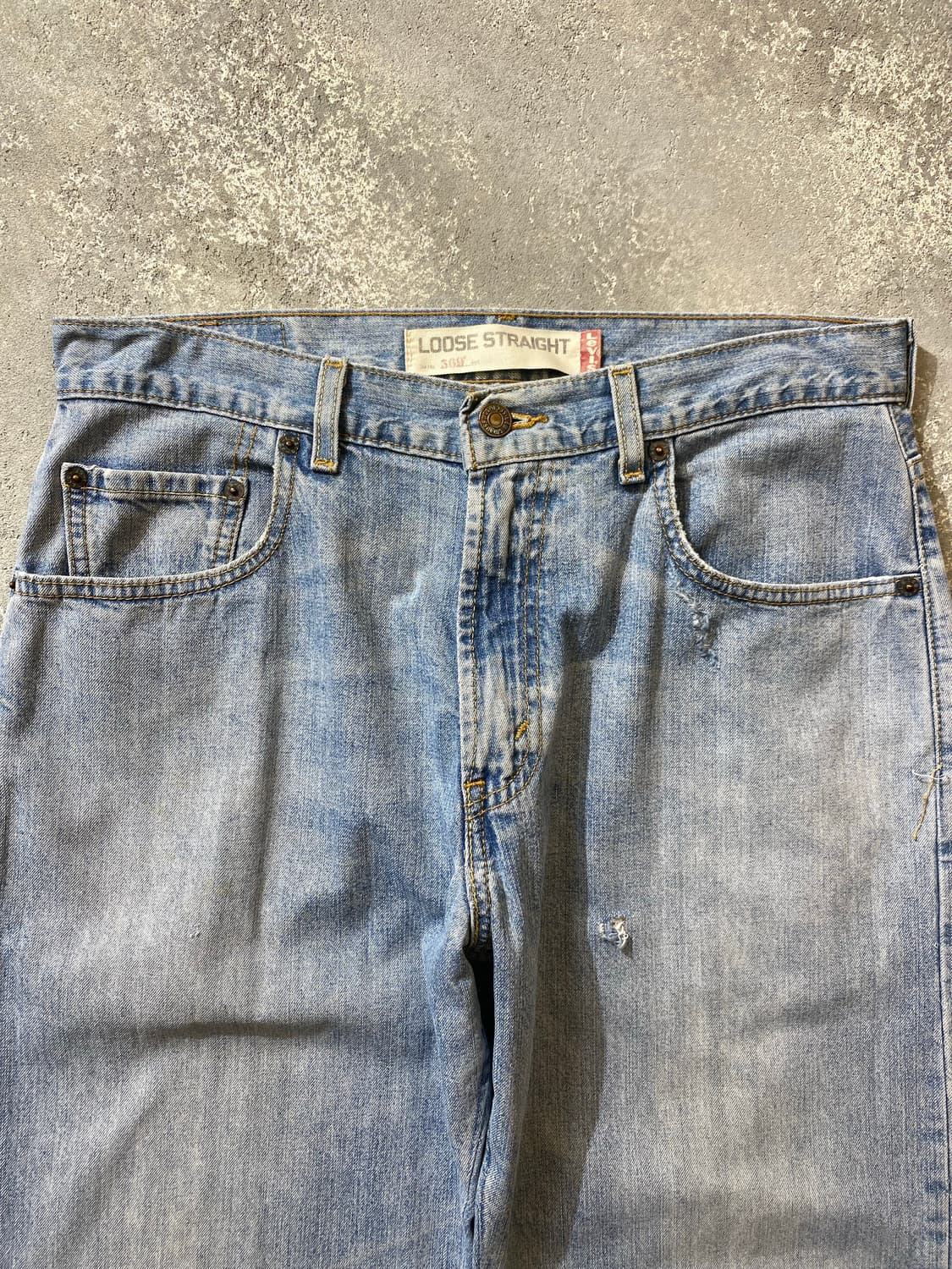 [30-31] 00s 리바이스 569 루즈 스트레이트 핏 데님팬츠 상품이미지2