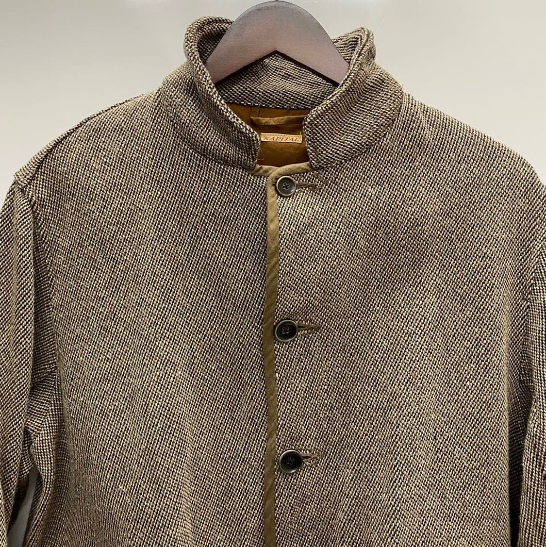 캐피탈 카시도스 울 트위드 가죽 재킷 상품이미지3