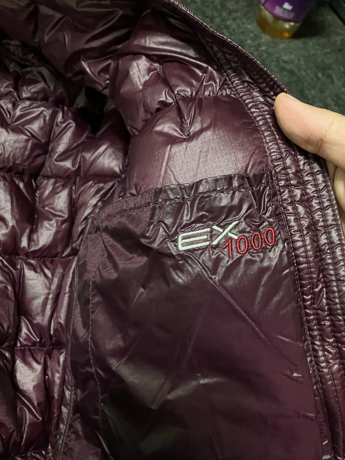 몽벨 플라즈마 ex1000 경량패딩 상품이미지5