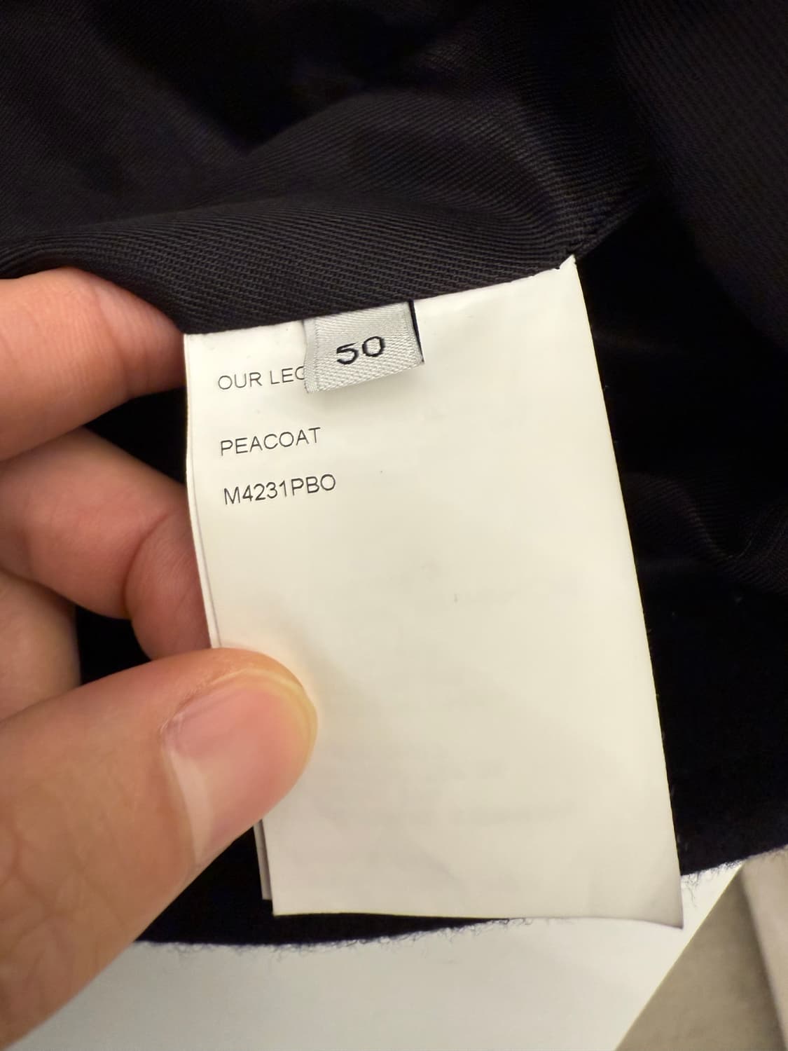 아워레가시 피코트 50 블랙 상품이미지8