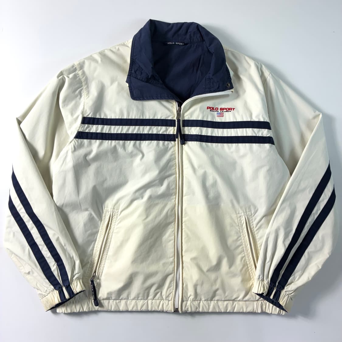 Polo  폴로스포츠 스펠아웃 자수 코튼 리버시블 자켓  상품이미지2