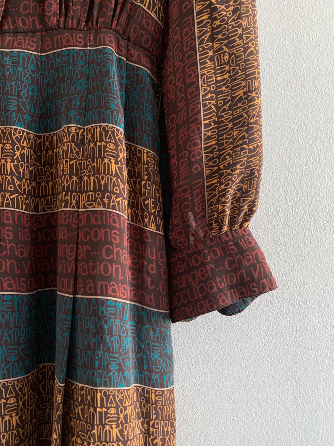 Baroque antique shirts pocket dress 상품이미지6