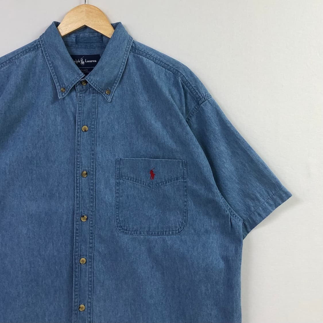 Xxl 폴로 데님 셔츠 상품이미지1