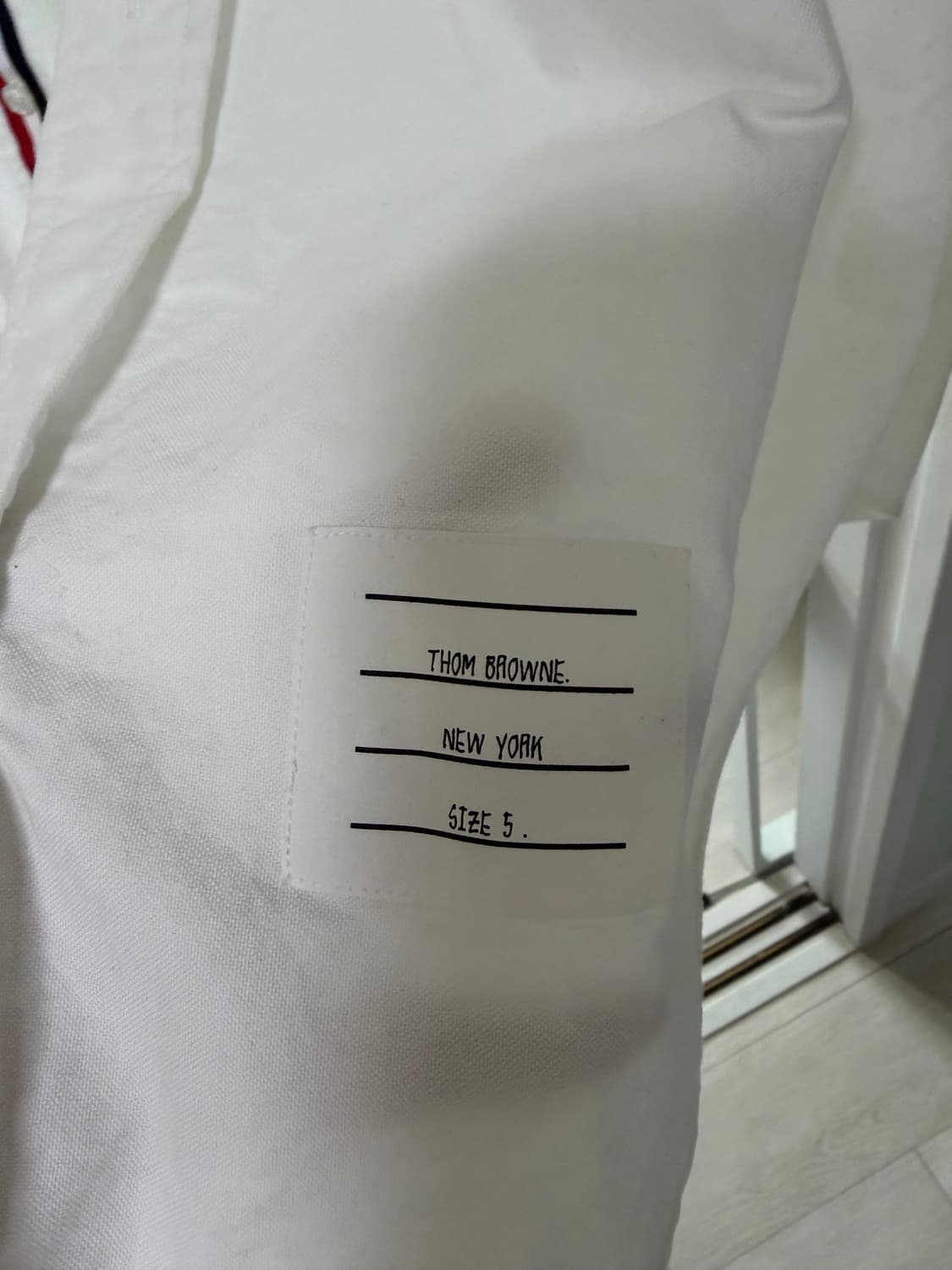 [5] 톰브라운 RWB 클래식 옥스포드 셔츠 포플린 셔츠 (새상품) 상품이미지7