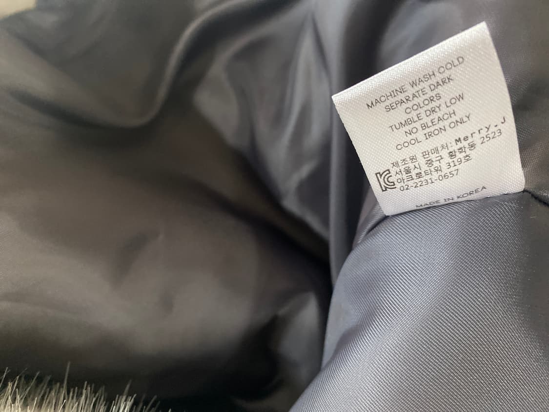 메리제이 아이보리 퍼 조끼 베스트 상품이미지4