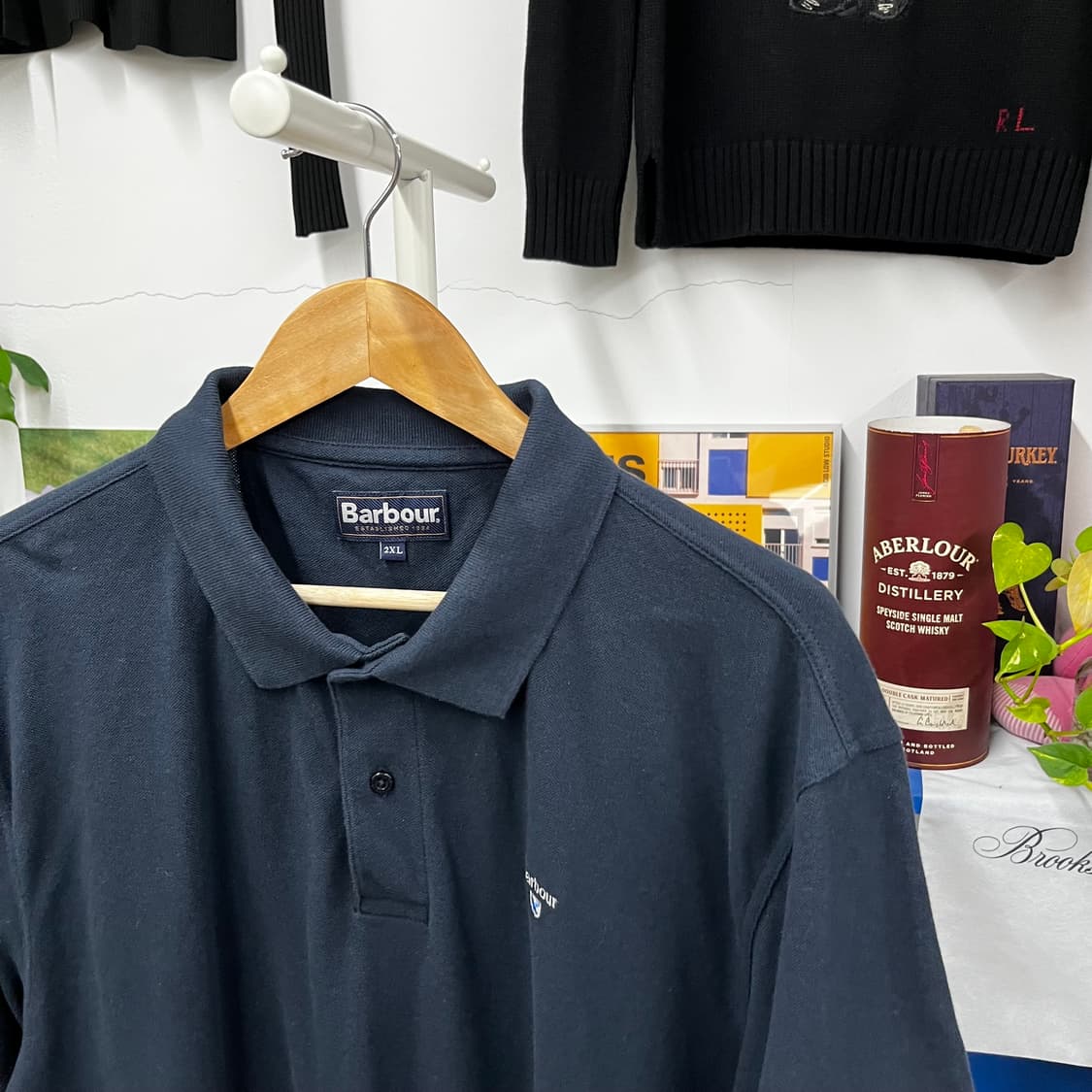 바버 피케 반팔 티셔츠 2XL 상품이미지2