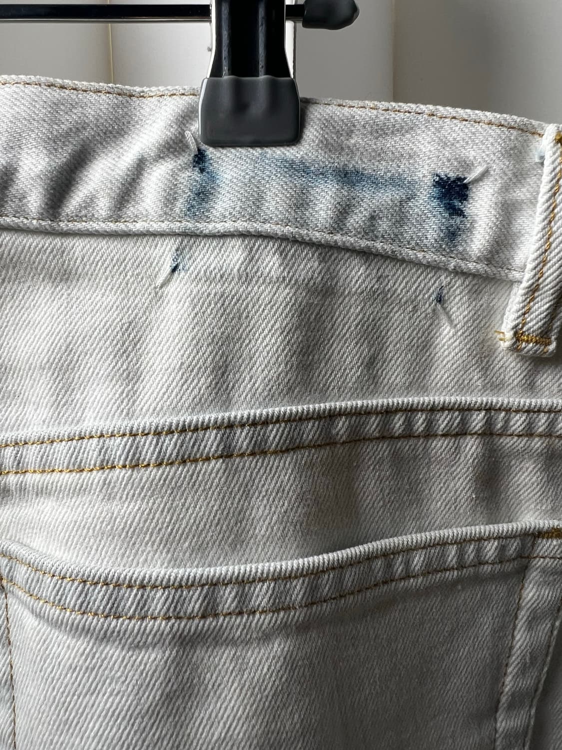 메종 마르지엘라 화이트 데님 33 새상품 상품이미지7