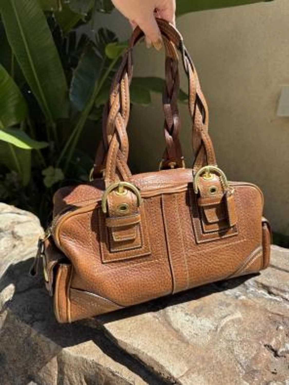 [OS] Vintage Coach SoHo MIA Tobacco Brow 상품이미지2