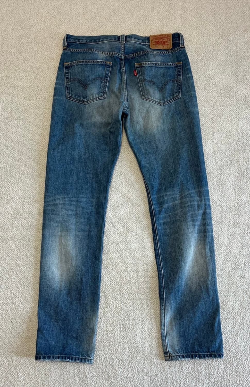 리바이스 501 오리지널 스트레이트 데님 32x32 상품이미지3