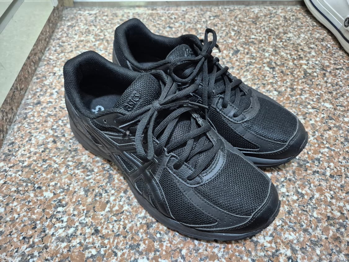 아식스 조그100 S Black - 2E Wide / 270 사이즈 상품이미지4
