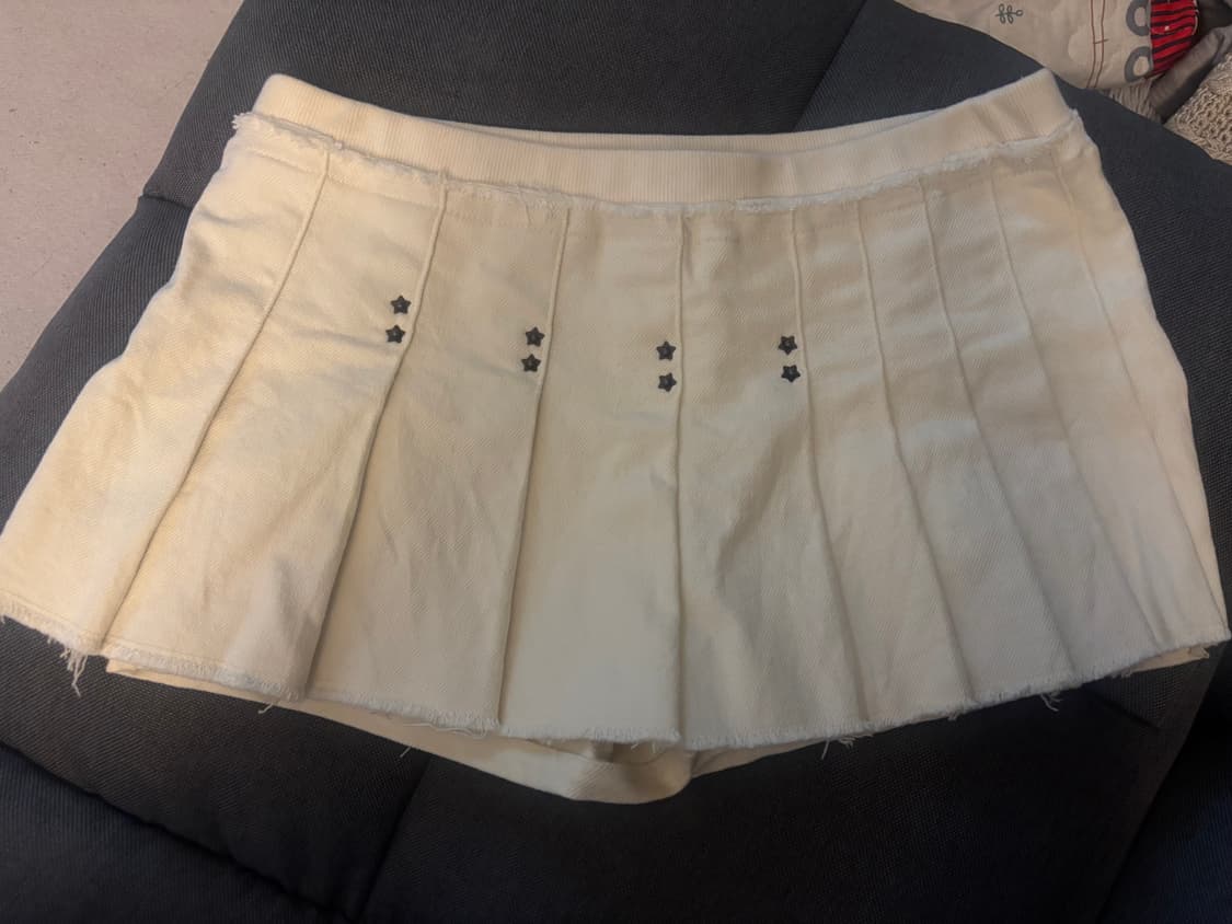 본네 스타리벳스커트 Star rivet pleated skirt 2사이즈 상품이미지2