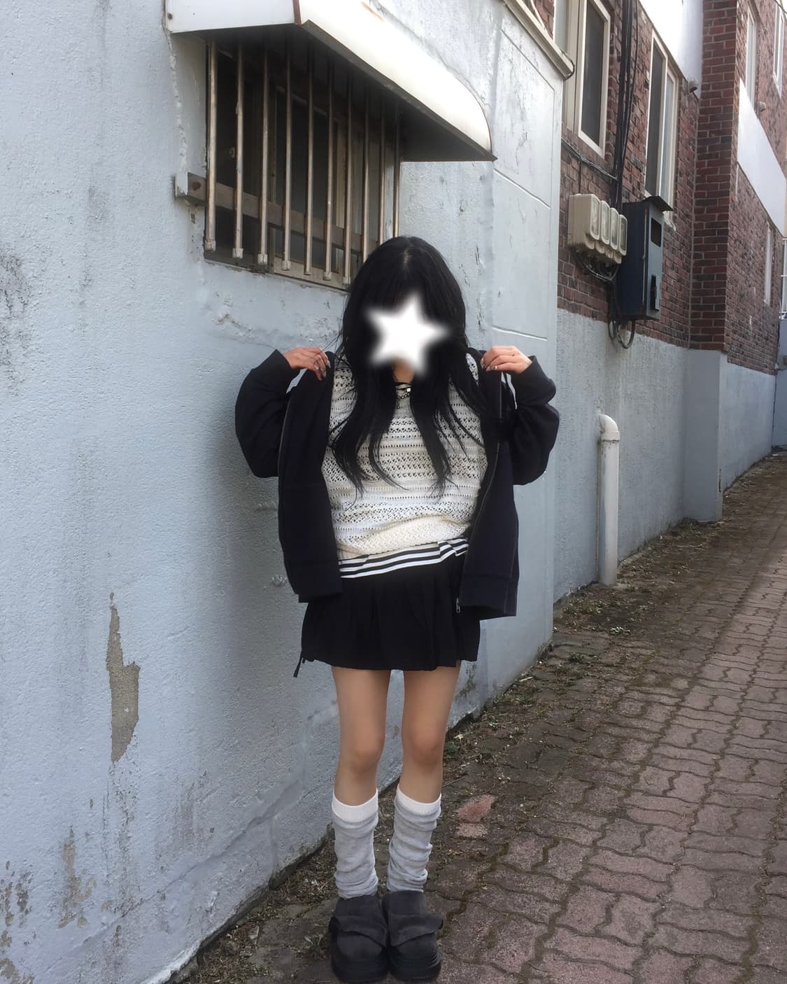 빈티지 후드 코디세트 상품이미지2