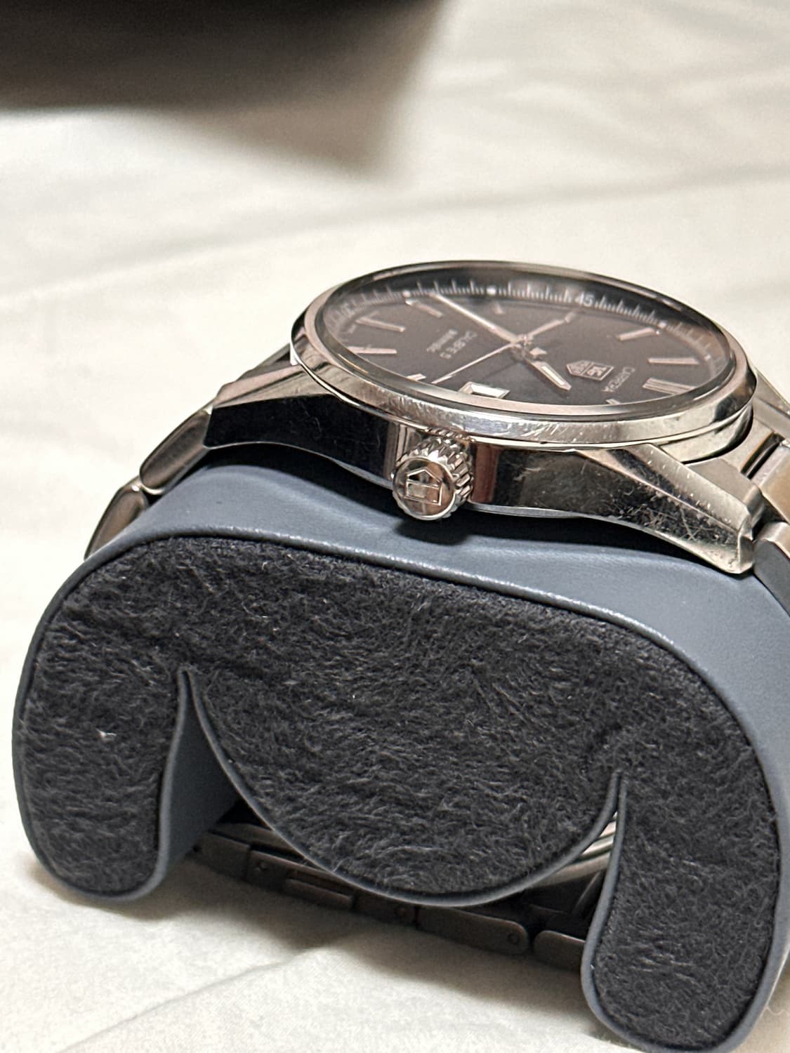 태그호이어 까레라 칼리버5 39mm 오토매틱 검판 판매합니다 상품이미지6