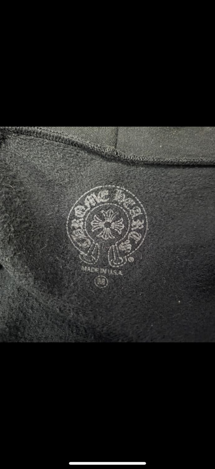 크롬하츠 티바로고 홀스슈 플로랄 후드집업 m 오버핏 상품이미지8