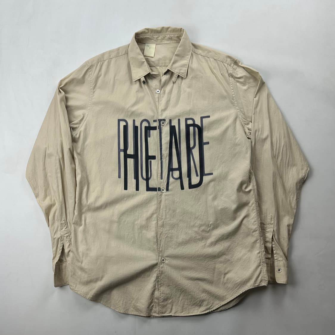 N.hollywood 엔할리우드 로고 셔츠 40 상품이미지1