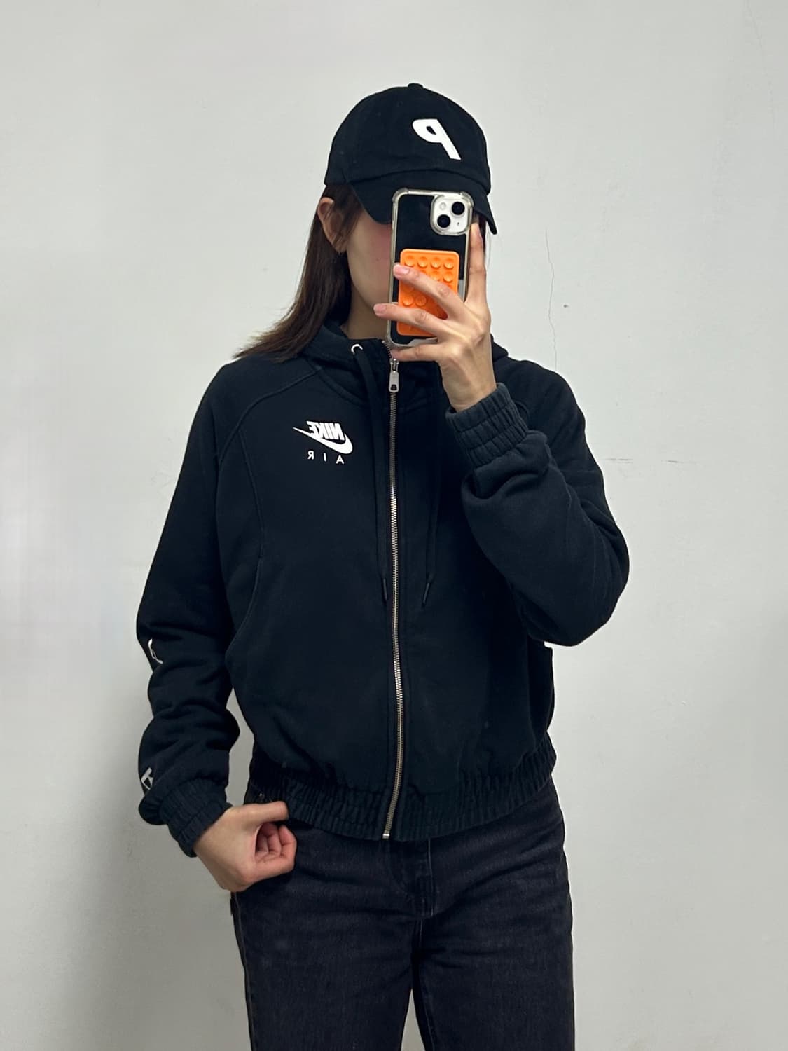 나이키 절개 패턴 후드집업  상품이미지3