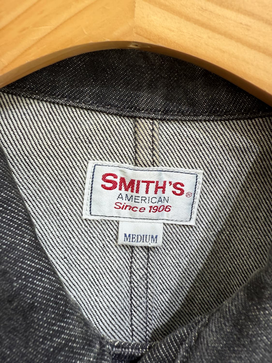 SMITH'S AMERICAN 흑청 데님 자켓 상품이미지7