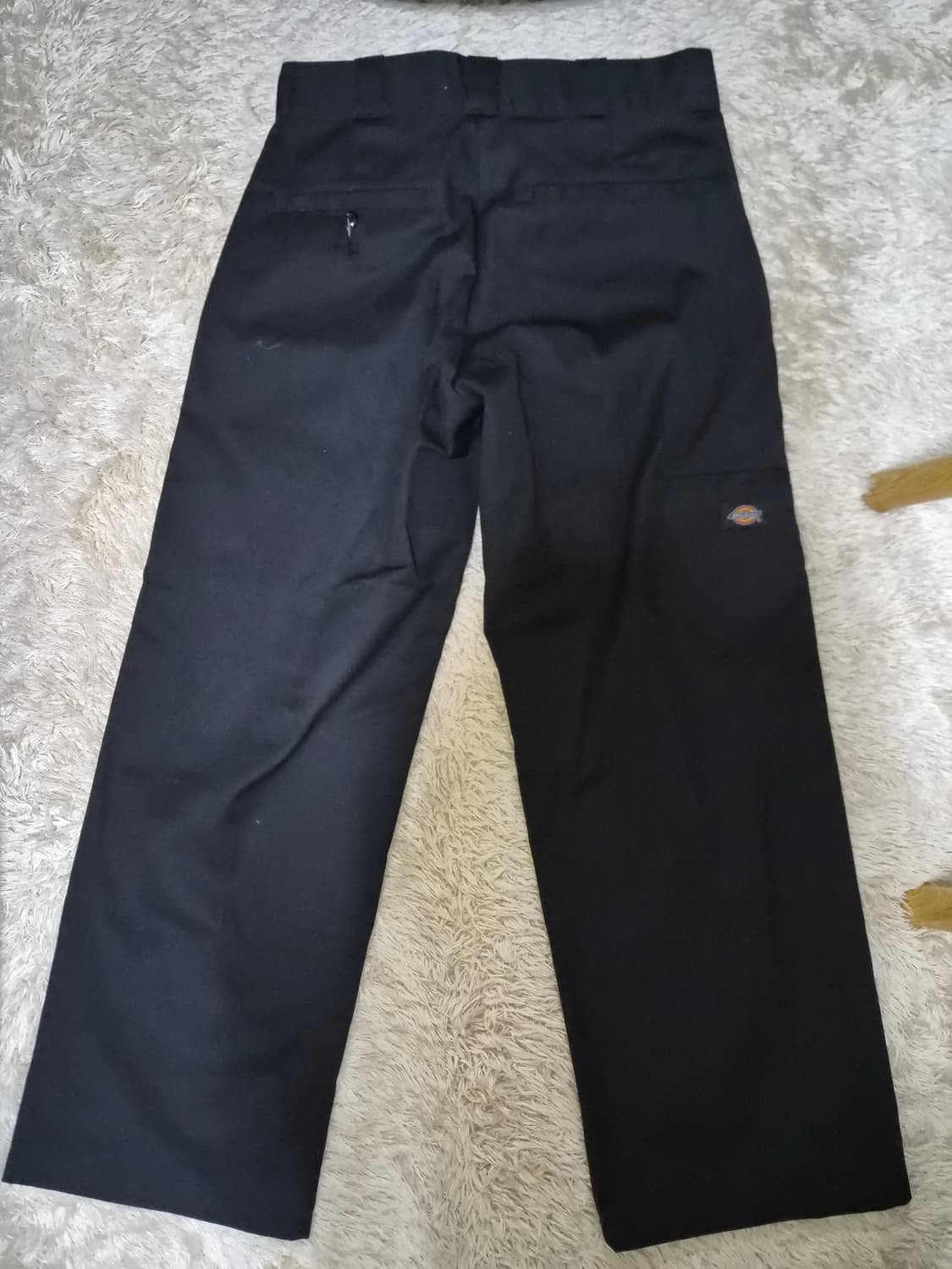 디키즈 루즈핏 더블니 워크 팬츠 블랙 30×32 상품이미지2