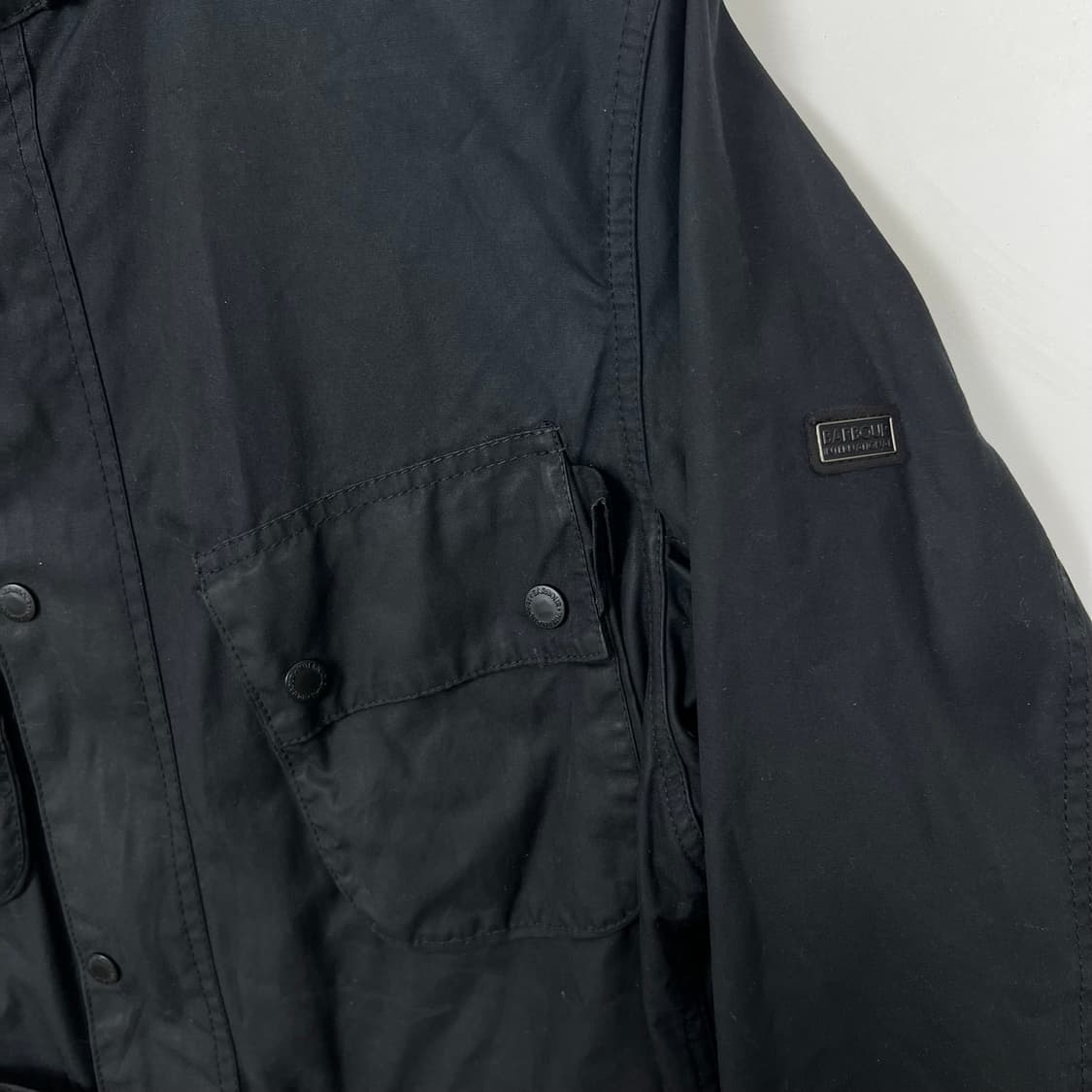 Barbour 바버 인터네셔널 왁스 벨티드 자켓 상품이미지2
