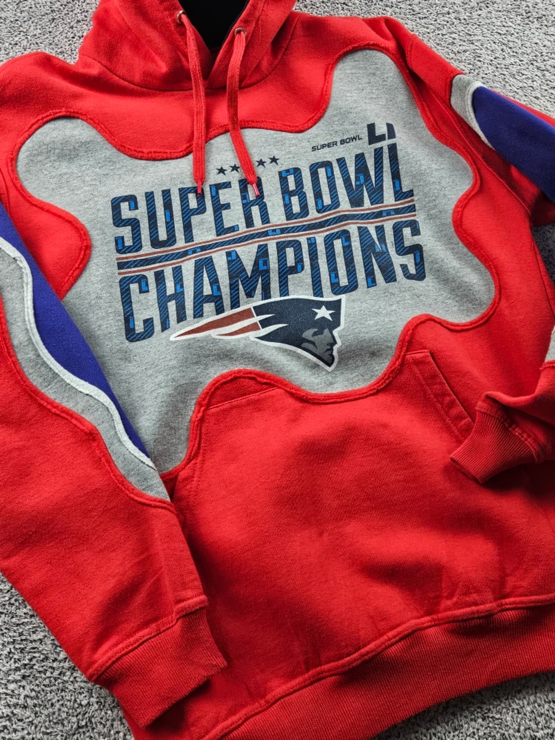 슈퍼볼 챔피언스 아플리케 커스텀 후드 티셔츠 ( M ) / 9355 상품이미지6