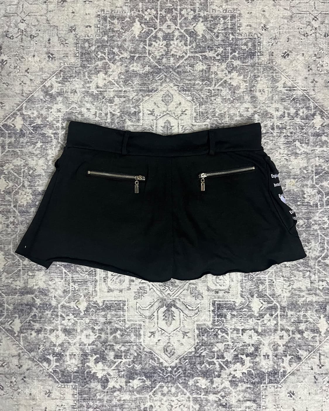 Punk Utility Pocket Mini Skirt 상품이미지3