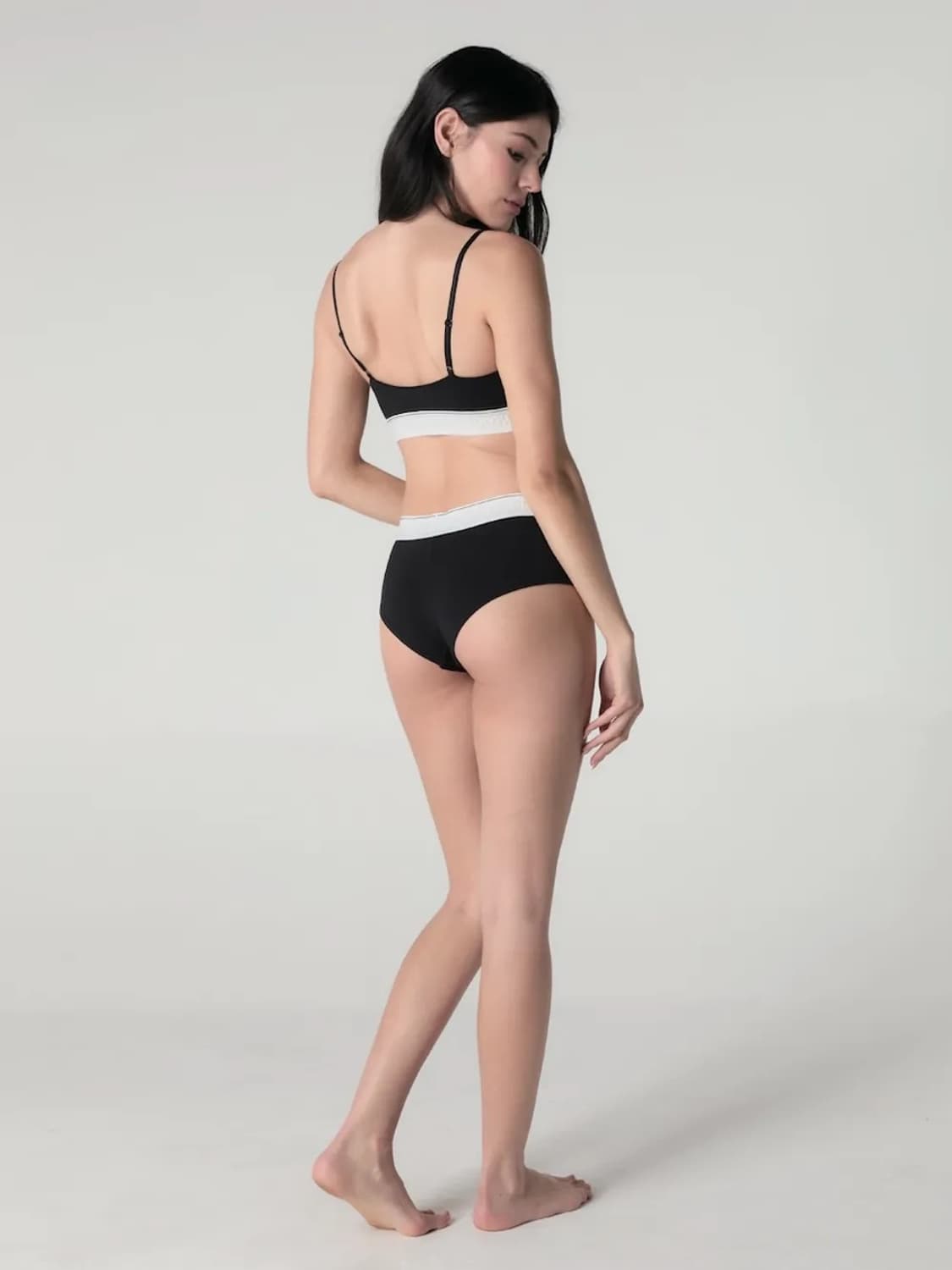 글로니 멜로우 힙스터 브리프 새깅 팬티 블랙 S 새상품 상품이미지4