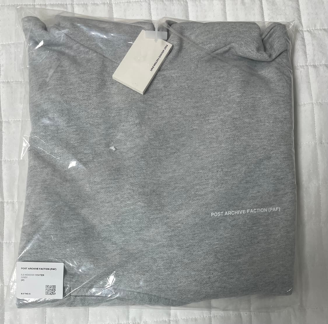 Paf 8.0 Hoodie Center Grey 상품이미지6